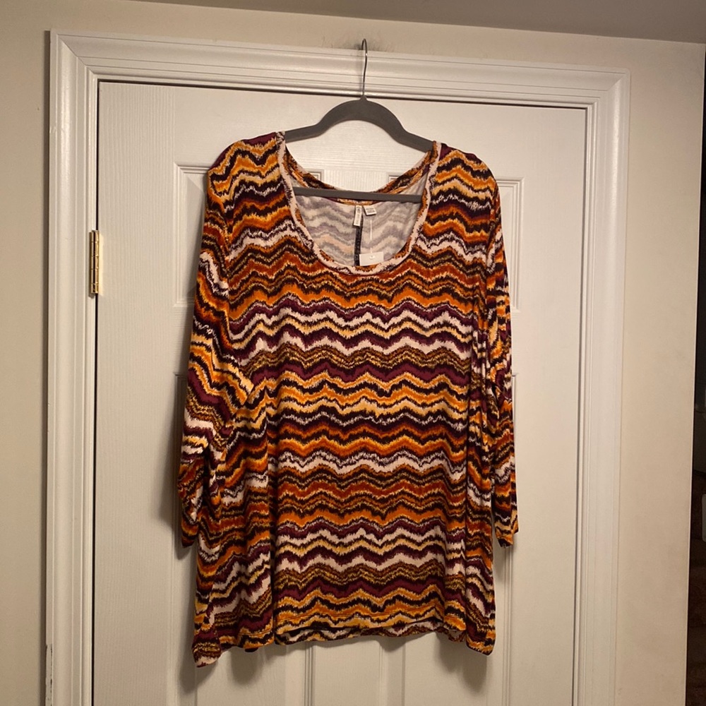 Brand New Cato 3/4 Length Sleeve Top…size 26/28W